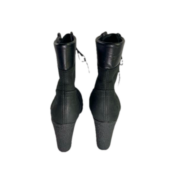 Timberland Black Leather Suede Glancy 3.5” Heel 8432A 4834 Size 10 EUC - Picture 8 of 16